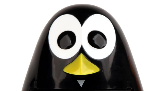 Cute Penguin Kitchen Timer, 60-Minute Mechanical Cooking Timer, Fun Animal Egg Timer for Baking, Study, Classroom, Kids